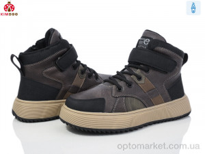 Черевики дитячі P24166-4D Kimbo-o коричневий  оптом от Optomarket