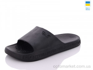 Шльопанці чоловічі П34 чорний DS чорний  оптом от Optomarket