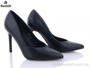 Туфлі жіночі P64-1 Башили чорний  оптом от Optomarket