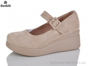 Туфлі жіночі P65-7 Башили бежевий  оптом от Optomarket