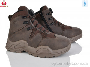 Черевики дитячі P747-4D Kimbo-o коричневий  оптом от Optomarket