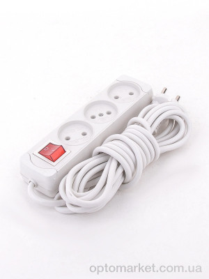 Техніка та електроніка P90102 Подовжувач 3гнізда, 4,5м. LOOK&BUY  оптом от Optomarket