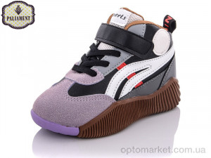 Кросівки дитячі PA1-2 Paliament чорний оптом от Optomarket
