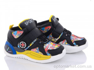 Кросівки дитячі PA2-1 Paliament чорний  оптом от Optomarket
