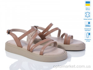 Босоніжки жіночі Paradize AR-SAN-2812 капучино (37-40) Paradize бежевий  оптом от Optomarket