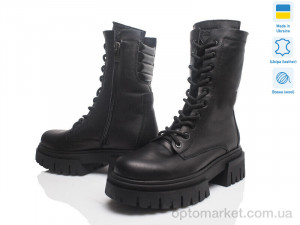 Черевики жіночі Paradize T 368 чорн з Paradize чорний  оптом от Optomarket