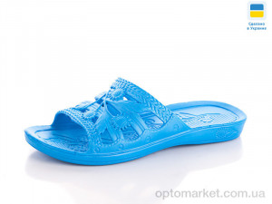 Шльопанці жіночі Пена жен 112 син Fashion синій  оптом от Optomarket