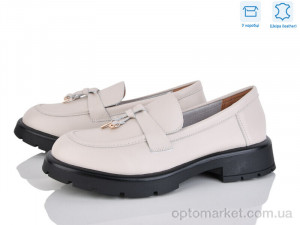 Туфлі жіночі PL15-4 Lemon бежевий  оптом от Optomarket