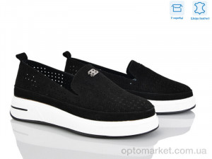 Туфлі жіночі PL16-1 Lemon чорний оптом от Optomarket