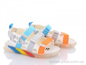 Сандалі дитячі PL16(CB18122) orange-grey-blue Angel мікс  оптом от Optomarket