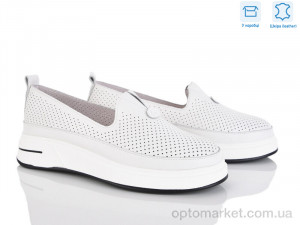 Туфлі жіночі PL18-4 Lemon білий  оптом от Optomarket