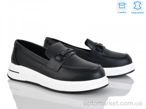 Туфлі жіночі PL19-2 Lemon чорний  оптом от Optomarket