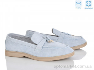 Туфлі жіночі PL22-7 Lemon блакитний  оптом от Optomarket
