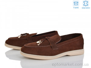 Туфлі жіночі PL36-2 Lemon коричневий  оптом от Optomarket