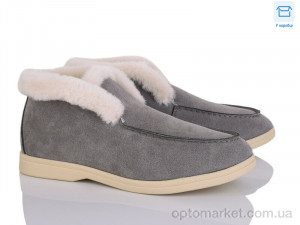 Туфлі жіночі PL81-8 Lemon сірий  оптом от Optomarket