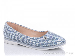 Балетки жіночі PN602-22 Horoso синій  оптом от Optomarket