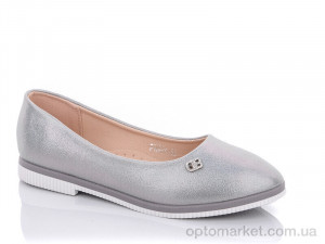 Балетки жіночі PN604-55 Horoso графіт  оптом от Optomarket