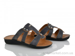 Шльопанці дитячі Polomax-B сірий Polomax сірий  оптом от Optomarket