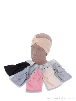 Пов'язка жіночі Повязка  PV3 mix Blue Rose мікс  оптом от Optomarket