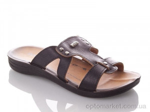 Шльопанці дитячі PPolomax-vogi-black Demur чорний  оптом от Optomarket