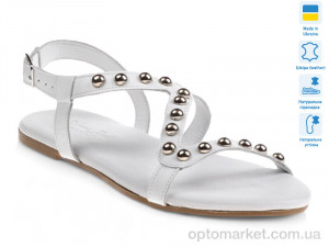 Босоніжки жіночі Prime 103-1 BEYAZ Prime білий  оптом от Optomarket