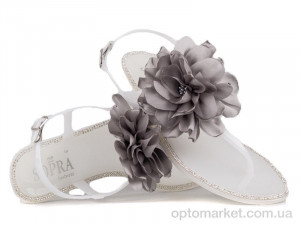 Босоніжки жіночі Prime 143825 білий Prime білий  оптом от Optomarket