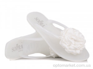 Шльопанці жіночі Prime 143829 білий Prime білий  оптом от Optomarket