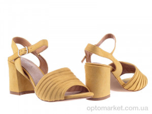 Босоніжки жіночі Prime 152390 жовтий Prime жовтий  оптом от Optomarket