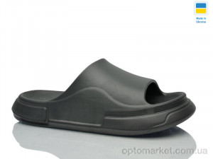 Шльопанці чоловічі Прогрес M240 графіт Progress сірий  оптом от Optomarket