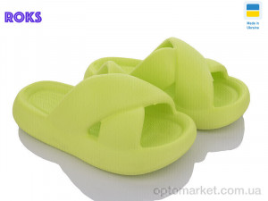Шльопанці жіночі Progress 138 салатовий Progress зелений  оптом от Optomarket