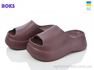 Шльопанці жіночі Progress 141 шоколад Progress коричневий  оптом от Optomarket