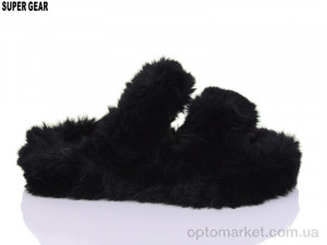 Капці жіночі PV01 black Super Gear чорний  оптом от Optomarket