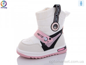 Черевики дитячі PWS237-B10 Леопард білий  оптом от Optomarket