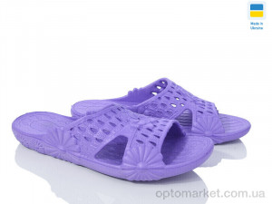 Шльопанці жіночі ПЖ28 фіолет DS фіолетовий оптом от Optomarket