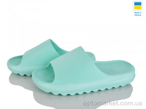 Шльопанці жіночі ПЖ44 м'ята Dream Stan зелений оптом от Optomarket