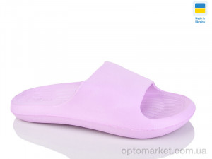 Шльопанці жіночі ПЖ45 св.бузок DS фіолетовий  оптом от Optomarket