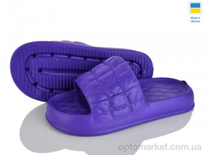 Шльопанці жіночі ПЖ50 фіолетовий Dream Stan фіолетовий  оптом от Optomarket