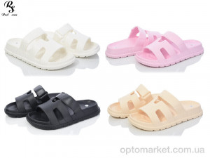 Шльопанці жіночі Q33 mix Red Sun чорний  оптом от Optomarket