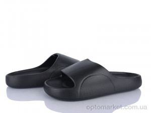 Шльопанці чоловічі Q36-3 Hongquan чорний  оптом от Optomarket