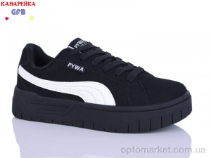 Кросівки жіночі Q543-4 GFB-Канарейка чорний  оптом от Optomarket