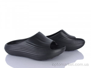 Шльопанці жіночі Q55-3 Hongquan чорний оптом от Optomarket