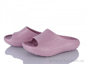 Шльопанці жіночі Q55-5 Hongquan фіолетовий оптом от Optomarket
