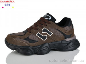 Кросівки унісекс Q560-6 The Fifth day коричневий  оптом от Optomarket