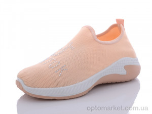 Кроссовки женские QL15-5 Lion оранжевый  оптом от Optomarket