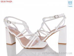 Босоніжки жіночі QQ104-2 Панда білий оптом от Optomarket