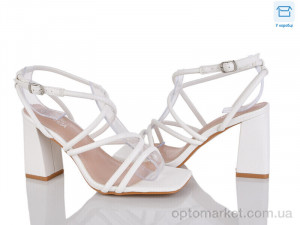 Босоніжки жіночі QQ104-2 Панда білий оптом от Optomarket