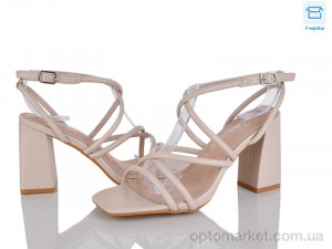 Босоніжки жіночі QQ104-3 Панда бежевий  оптом от Optomarket