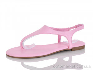 Босоніжки жіночі QQ107-5 Панда рожевий оптом от Optomarket