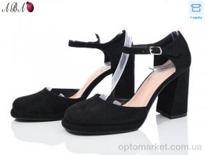 Туфлі жіночі QQ11-1 QQ shoes чорний  оптом от Optomarket