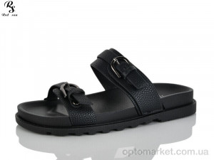 Шльопанці жіночі QQ110-1 Панда чорний оптом от Optomarket